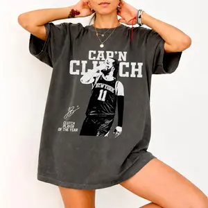 Jalen Brunson Game Day Vintage Basketball Graphic Comfort Colors Shirt, Sports Fan Gift