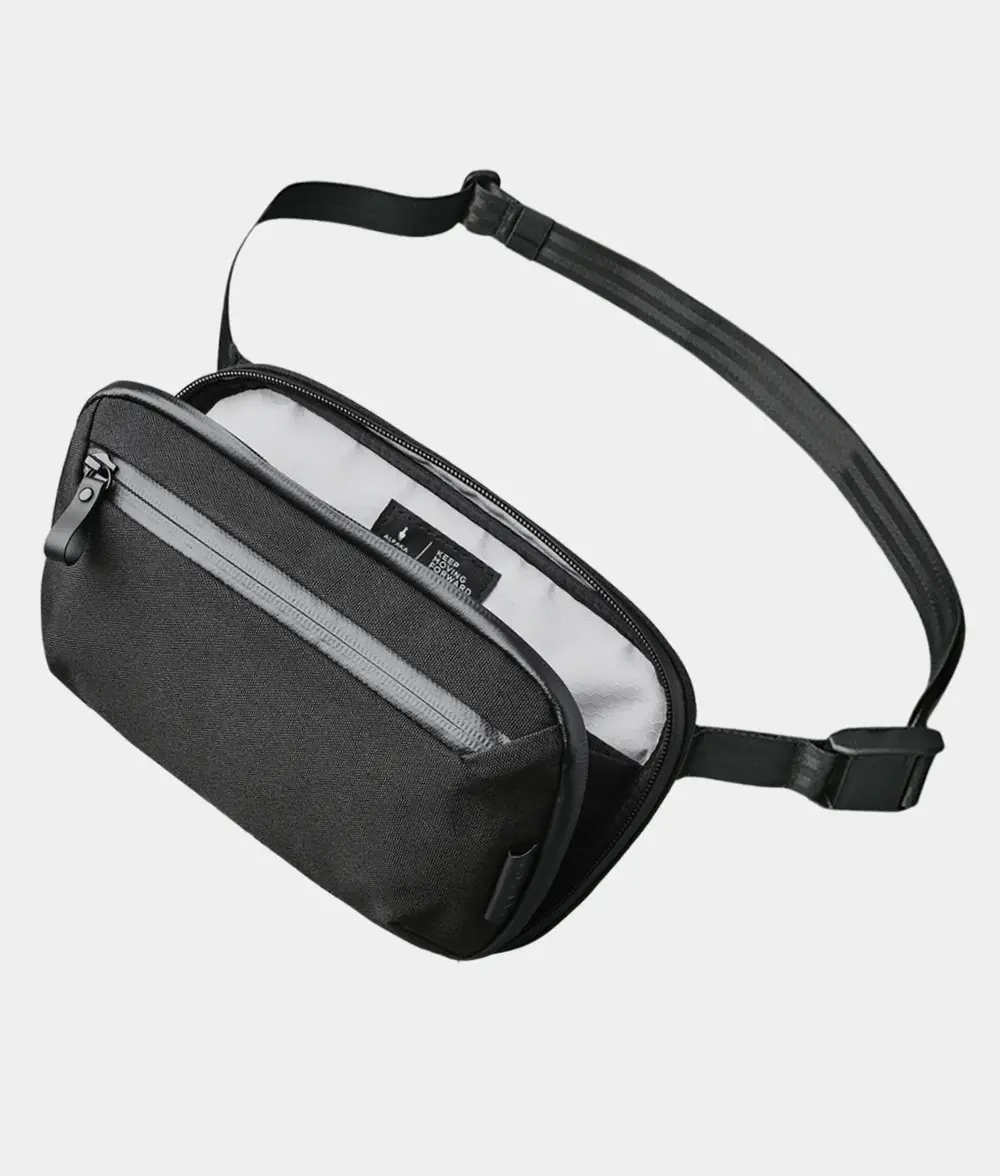 ALPAKA Elements Tech Case Mini Tech Pouch 1.5L Cable Bag| Weatherproof Fabric, YKK Aquaguard Zipper, Detachable Shoulder Strap, Ideal for Electronics & Accessories, Daily Work Travel