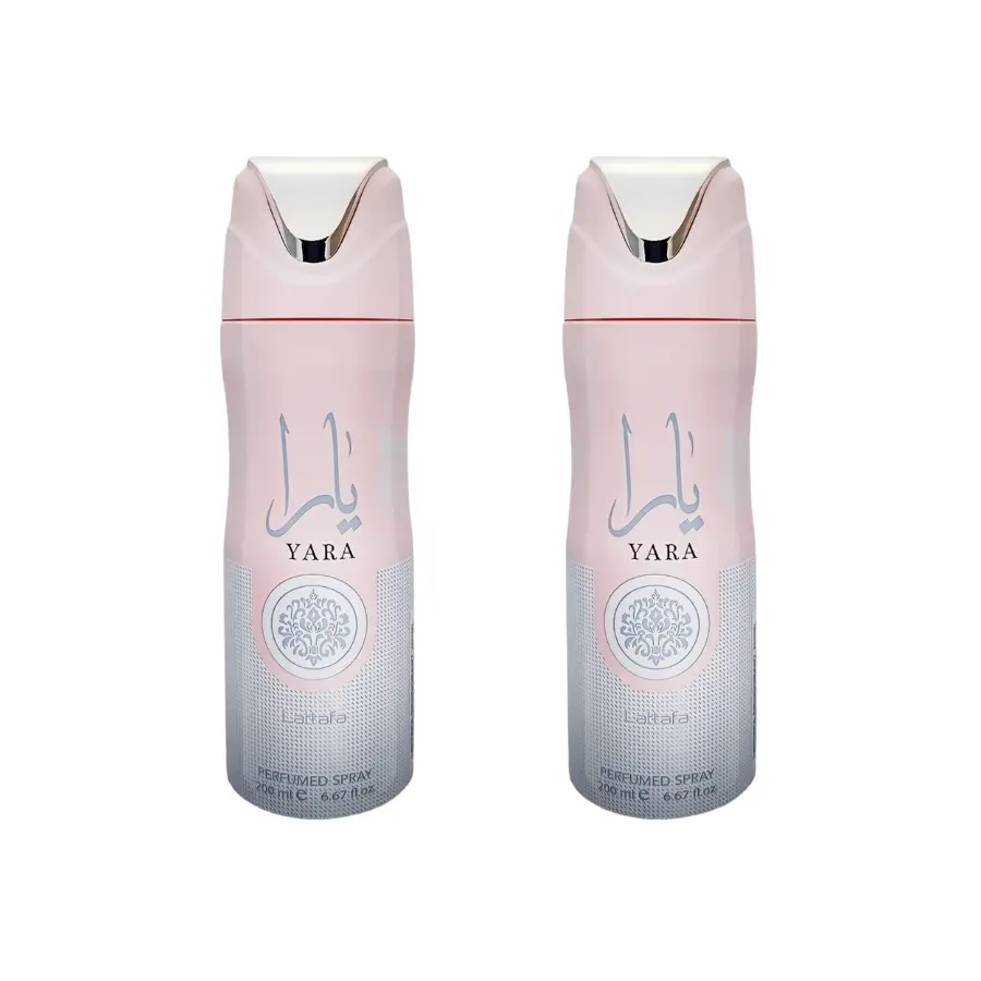 Lattafa Yara Scented Long-Lasting Perfumed Deodorant - Fragrant Liquid Body Spray for Women, Tender Floral & Fruity Blend, Ideal for Clothes & Pulse Points, 200ml Single Item