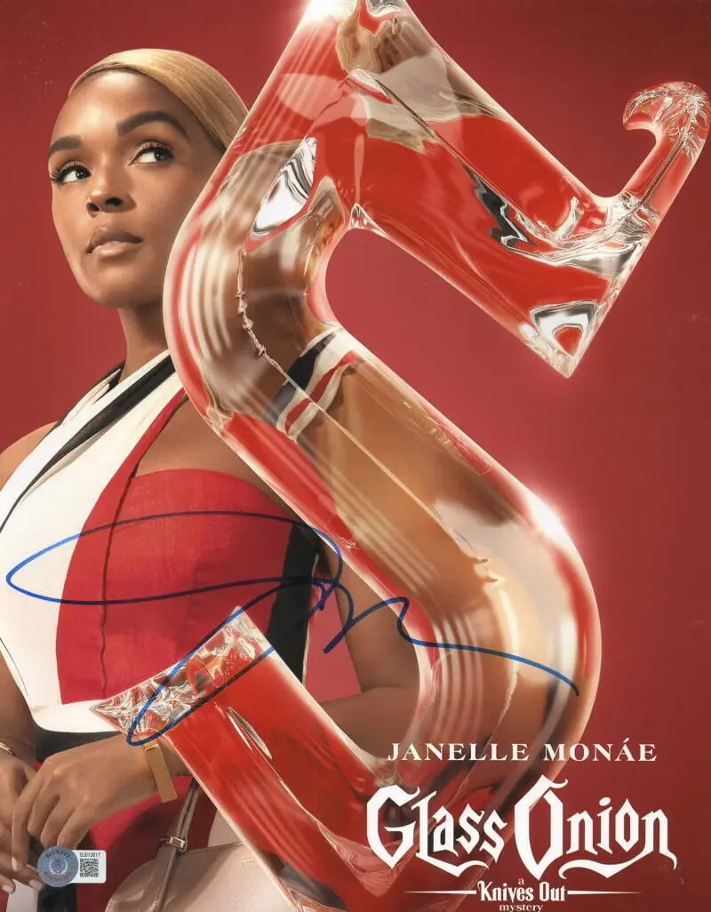 Janelle Monae Authentic Autographed 11x14 Photo #3