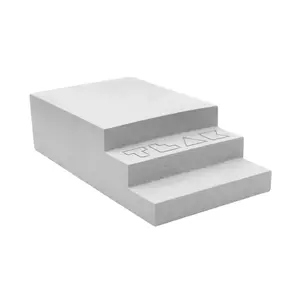 Monument Series Concrete - "The Stoop" Manual Pad Stairs - 5.5" Wide, 3" Long - Sterling Gray Colorway