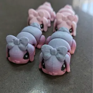 Bow Bunny figurines