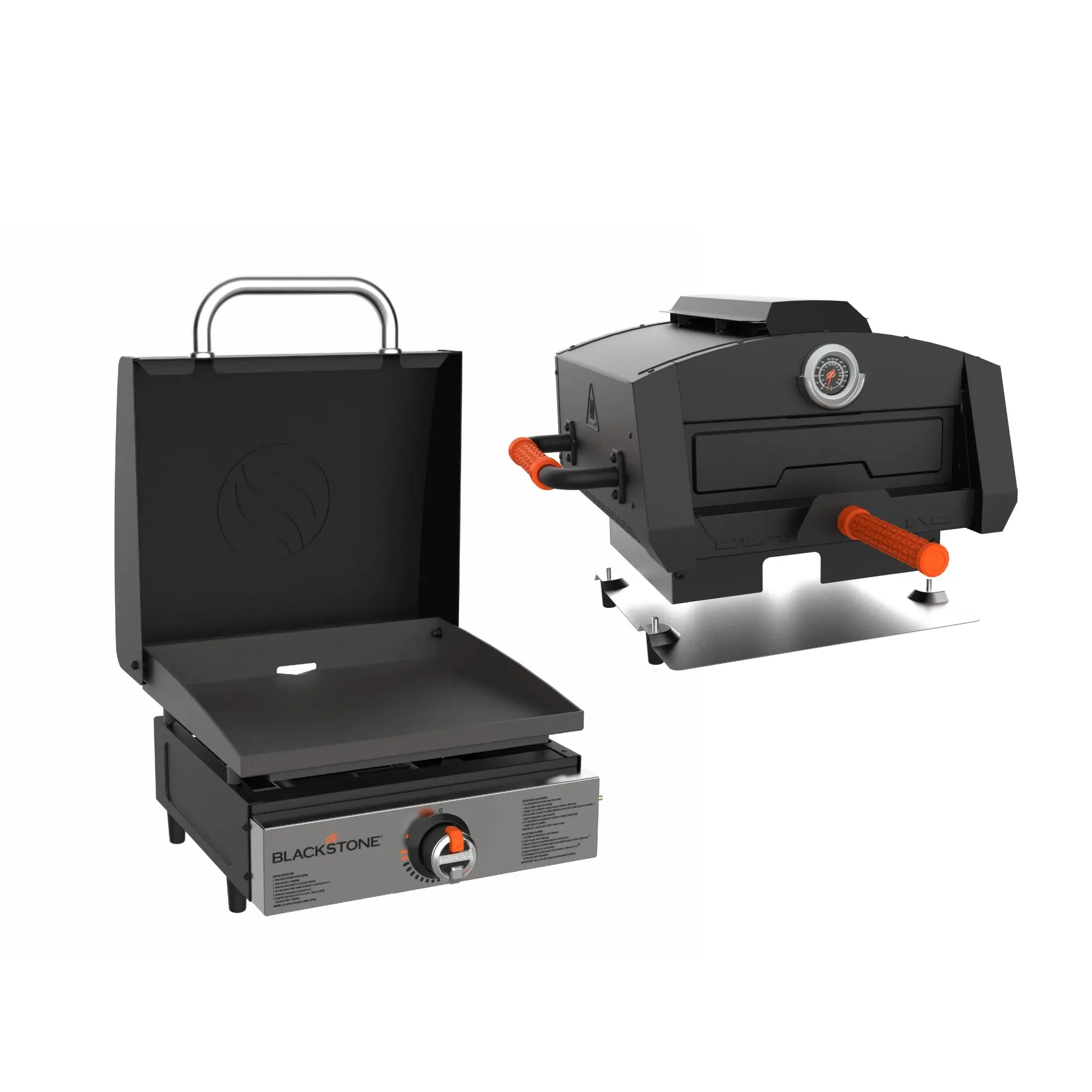 17" Tabletop Griddle with Hood Bundle