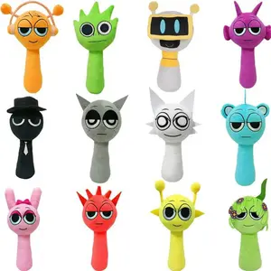 Sprunki Plush Toys 8 Inch – Cute Game Inspired Multicolor Collectible Doll,Soft Stuffed Plushies for Boys & Girls, Desk Ornament, Perfect Birthday Gift & Home Party Decor for Game Fans & Collectors