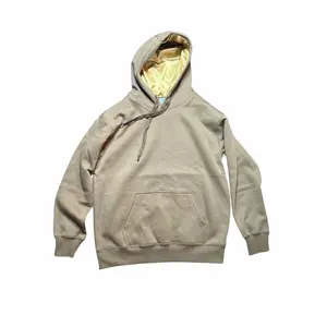 Men's Classic Casual Silk-Lined Hoodie Sweatshirts - Menswear Long-Sleeve Pullover Tops, Soft Stylish Comfortable Fabric Garments for Adults