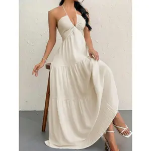 Women'sPlainDress,SummerClothesWomen,CasualSleevelessDressforBeachHolidayVacation,LadiesSummerClothes,Women'sClothing,Womenswear,DressesforParty,MinimalistALineDress