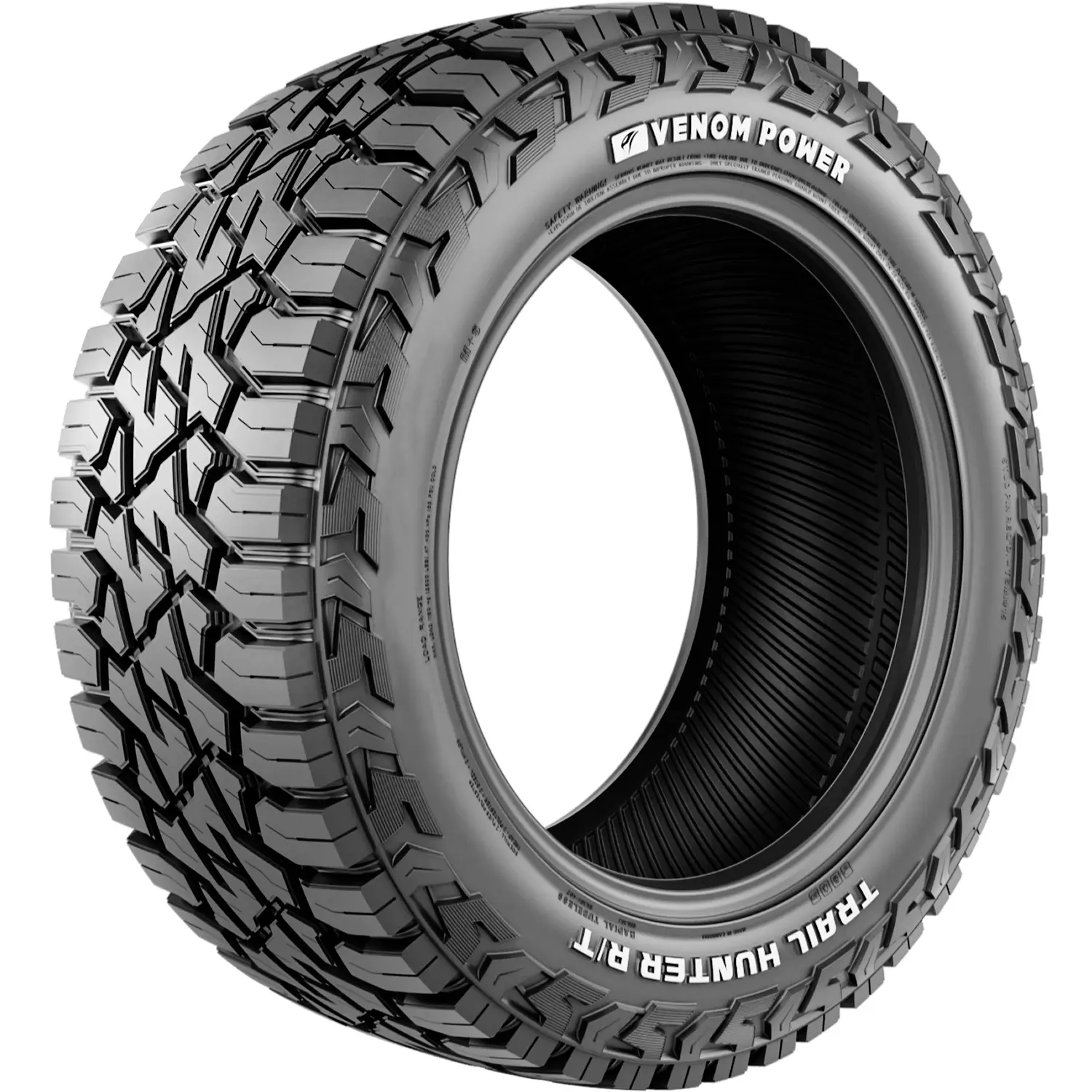 Tire Venom Power Trail Hunter R/T LT 235/85R16 Load E 10 Ply Rugged Terrain