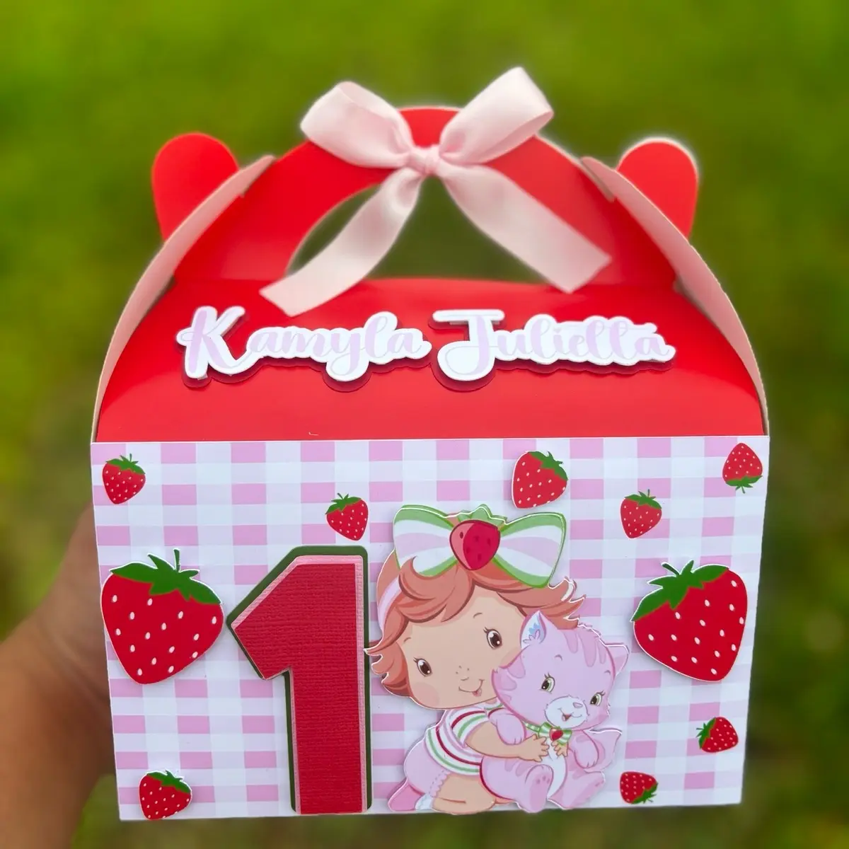 Berry first birthday candy box Berry first birthday candy box