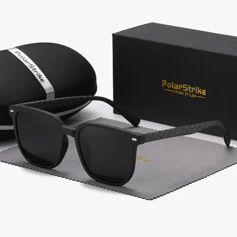 Unisex Square Frame Sunglasses, Fashionable Sunglasses, Trendy Casual UV400 Polarized Sunglasses for Everyday Use, Fashion Accessories for Outdoor Activities, Polarized Eyewear