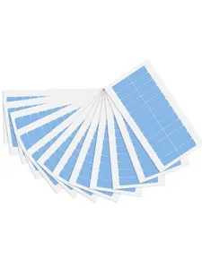 Hair Extension Tapes Double Side, Adhesive Replacement Tape for Hair Extensions Wigs Hairpieces, Tape in Tape Extension Replacement Wig Tape Waterproof Breathable Skin-Friendly Strong Hold (144PCS/240PCS)