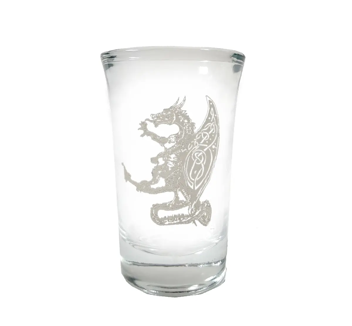 Lyoncraft SHDG01 1.5 oz Celtic Dragon Engraved Shot Glass