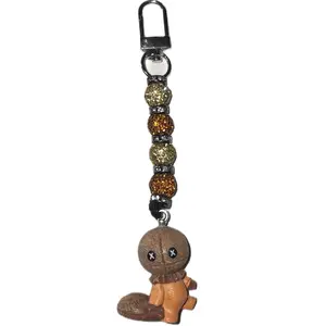 Sam Trick-r-Treat - Bling Cellphone  Smartphone Charm - Bag Clip - Keychain - Accessory