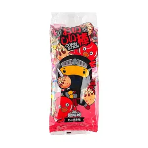 WYC Taiwan Takoyaki Flavor Corn Puffs 210g - Crispy Japanese Snack, Savory Octopus Balls Taste, Authentic Asian Food