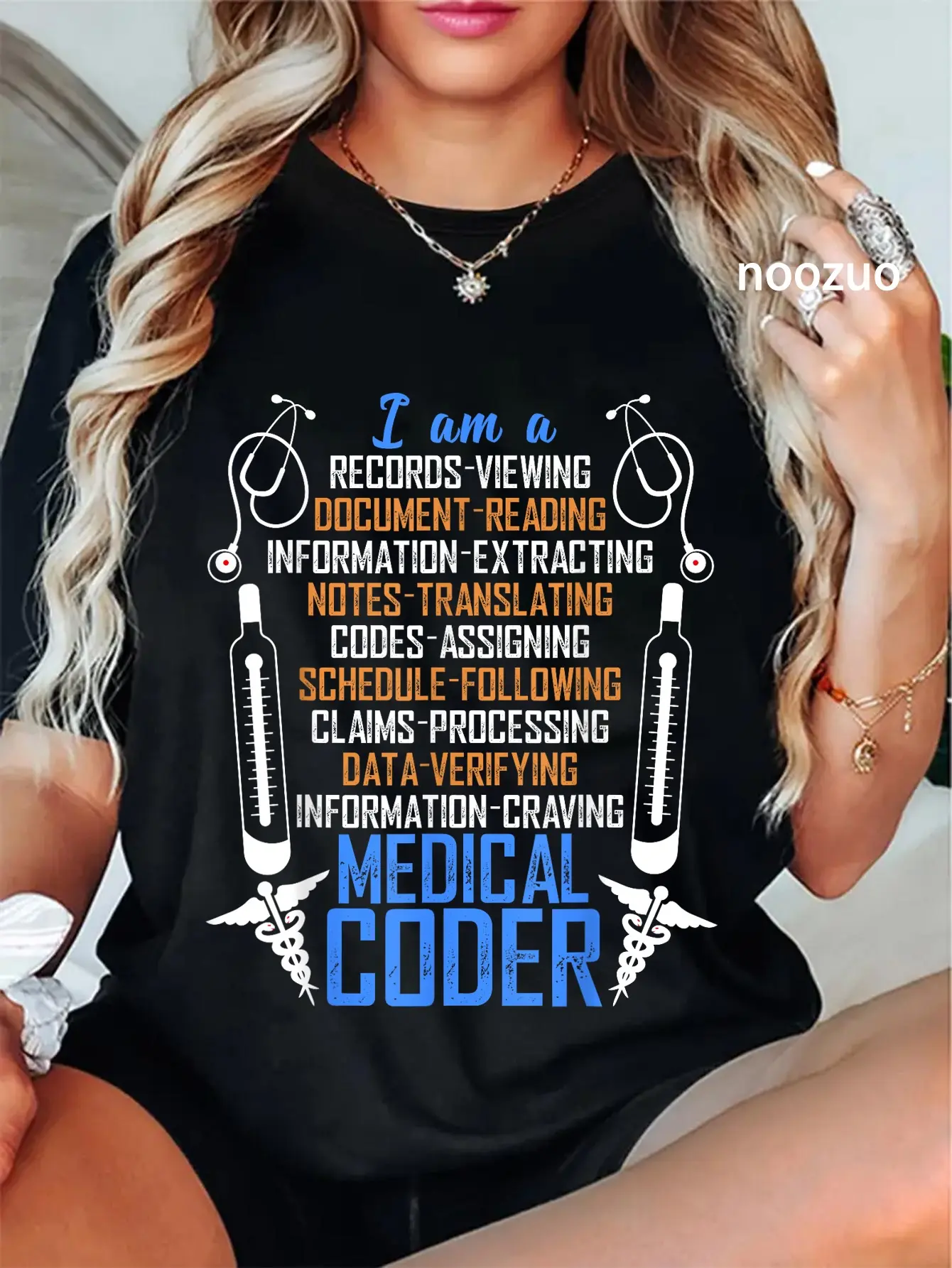100% Cotton I Am A Medical Coder T Shirt, An Awesome Medical Coder Shirt T-Shirt