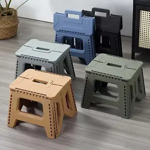 Folding Chair, Durable PP Plastic Material, Portable Compact Design, Ideal for Kitchen Camping Fishing Picnic Party Bathroom