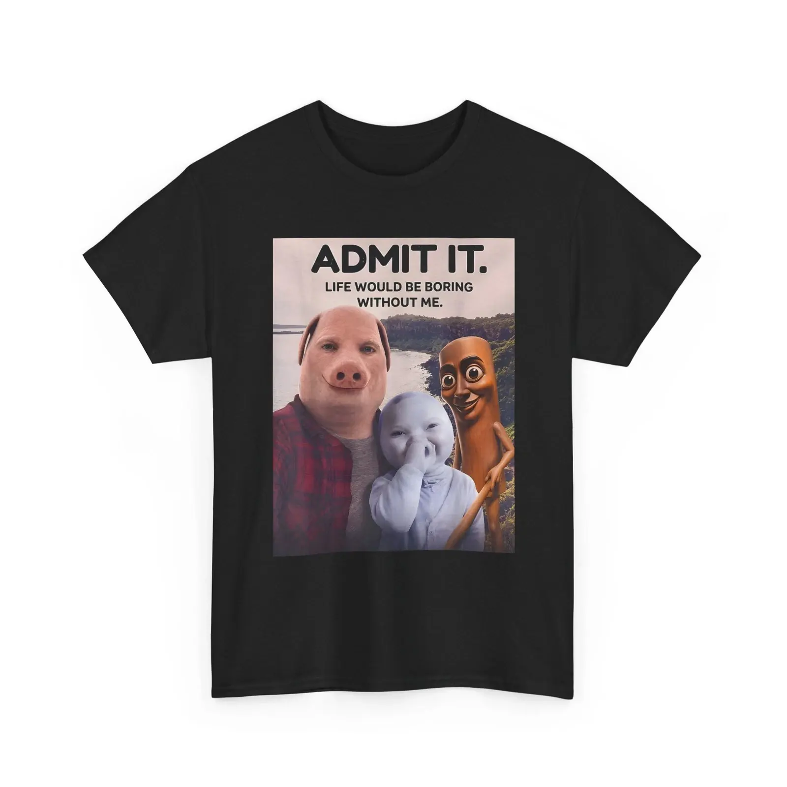 Tung Tung Tung Sahuhttps://i.ebayimg.com/images/g/R5gAAeSwUEFqJtxz/s-l1600.webpr John Pork  Brainrot AI Baby Meme Funny T-Shirt