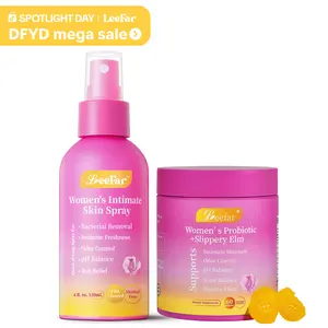 [Live Exclusive] LEEFAR Glow Up Duo — She Juicy Women’s Probiotic + Slippery Elm & Cutting Mix with Berberine + Yerba Mate Support