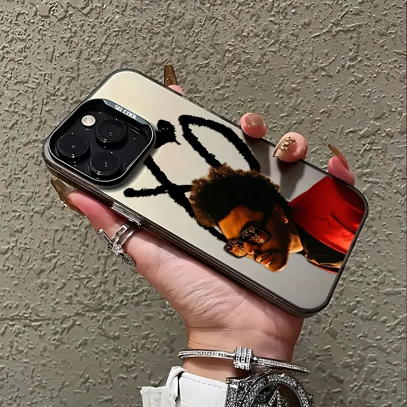 [Frosted Phone Case] Anti-Fall Frosted Hip Hop Singer XO Mobile Phone Case |   Compatible with iPhone 16 15 14 13 12 11 Pro Max X XR XSMAX 8 7 Plus, Protection, Casing