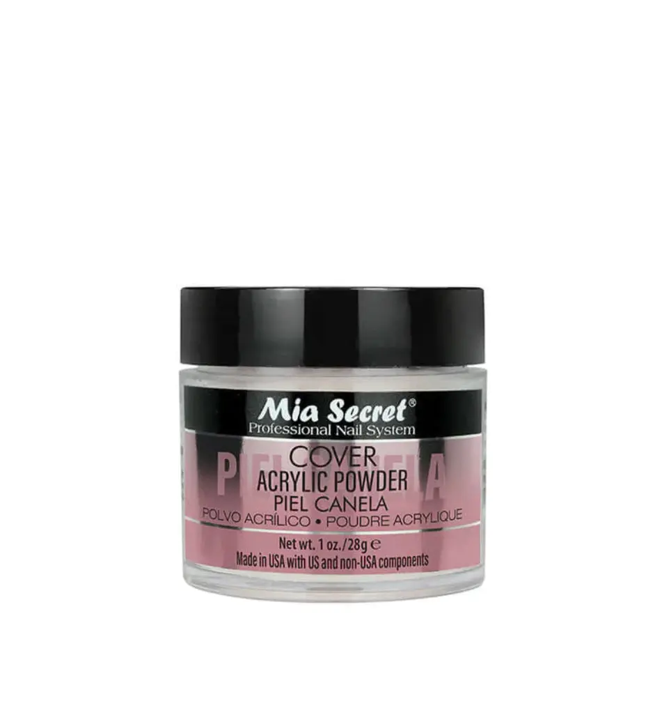 Mia Secret "Piel Canela" Cover Acrylic Powder, Professional Nail Supplies, Decorative Nail Art Product for Beauty & Personal Care Use
