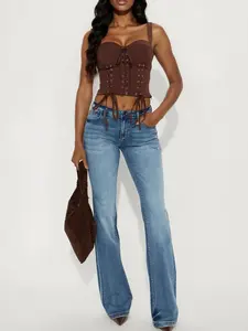 Tall Can't Compete Low Rise Stretch Bootcut Jean - Medium Wash