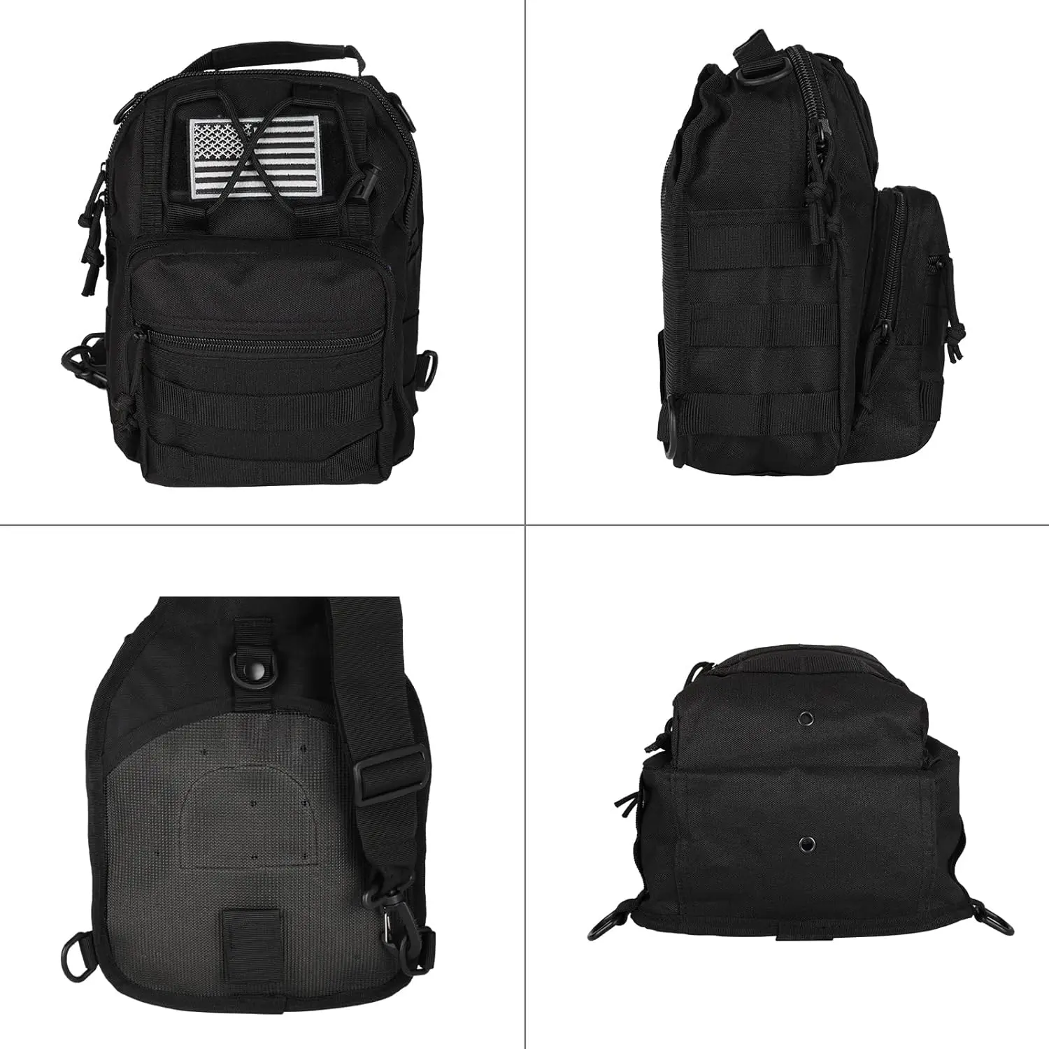 Tactical Backpack-1000D Waterproof Military Backpack/Laser Cutting/CCW Bag  Crossbody Bag Tactical Satchel Shoulder Bag Men - TikTok Shop