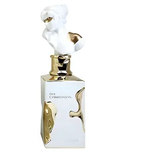 Lattafa Her Confession for Women Eau de Parfum Spray, 3.4 Ounce / 100 ml | Long Lasting Fragrance | Floral, Musk  | Women's first choice fragrance