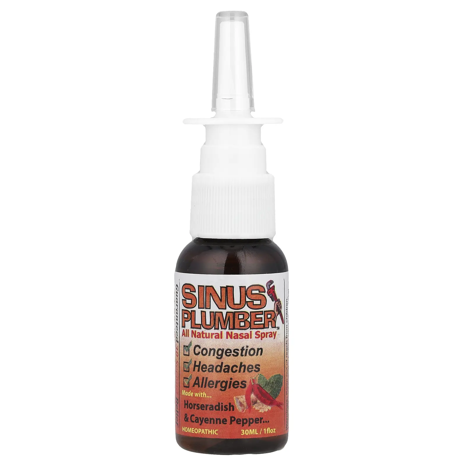 Greensations Sinus Plumber™, All Natural Nasal Spray, 1 fl oz (30 ml) | HSA/FSA Eligible