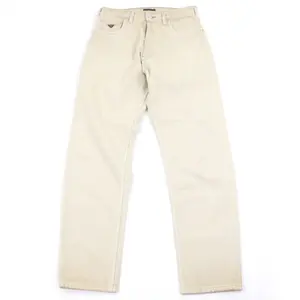 Pre-owned PRADA Cotton Small Leather Goods Denim Pants