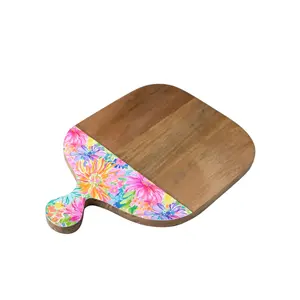 Bright Floral 12"x16" Cutting Board