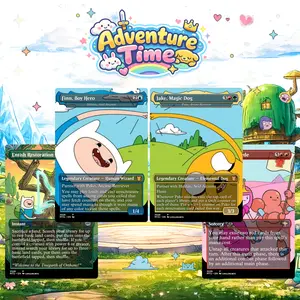 Fantasy Adventure Squad Proxy Deck for MTG Commander – Heroic Quest Theme | Custom EDH Card Set with Tokens