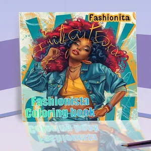 Adult Coloring Book Drawing with 20 Pages of Fashion Inspired Illustrations, Fashionable Themes, Creative Doodle Art Relaxation Notebook, Perfect for Friends Gatherings and Leisure, Diverse Illustrations, Artistic Expression