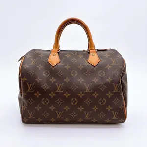 Pre-owned Louis Vuitton Monogram Speedy 30 Tote Bag