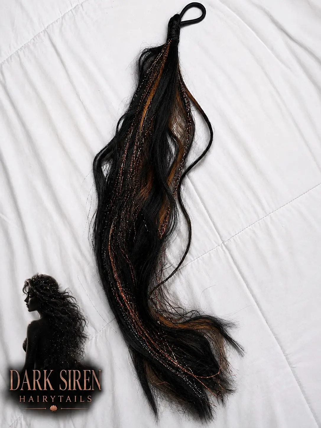 Dark Siren Fairy Hair Ponytail