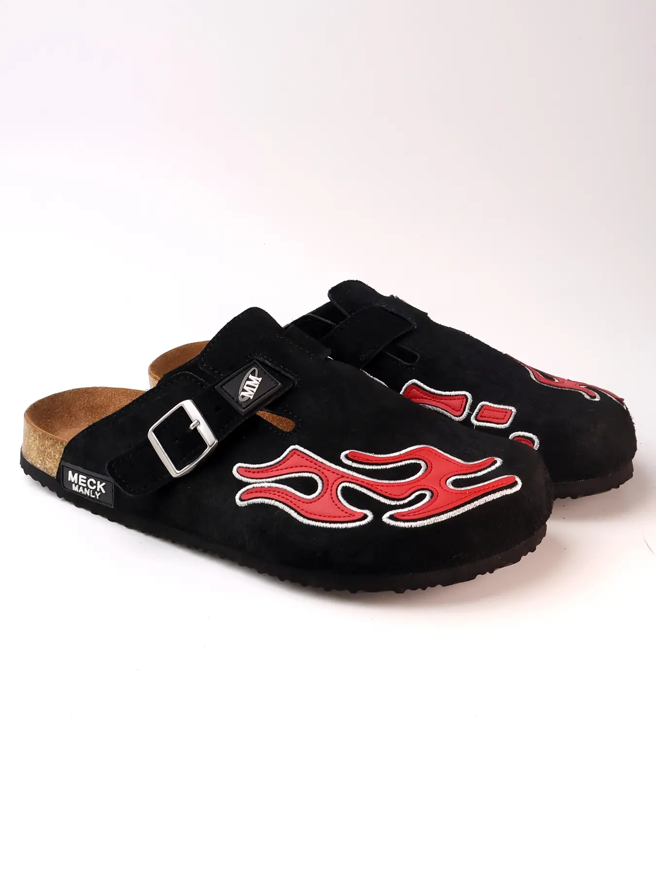 Men's Fashion Casual One-Step Half Slipper Streetwear Mules, Fashionable Trendy Round Toe Clogs Adjustable shoes Comfortable and Stylish Footwear for Daily Wear, Perfect for Relaxed, Casual Soft Clogs