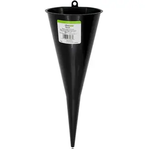LubriMatic 75-068 Long Neck Plastic Funnel 2 Quart Capacity with Built-in Hang Tab for Easy Fluid Top-Off and Full Drain/Fill Procedures