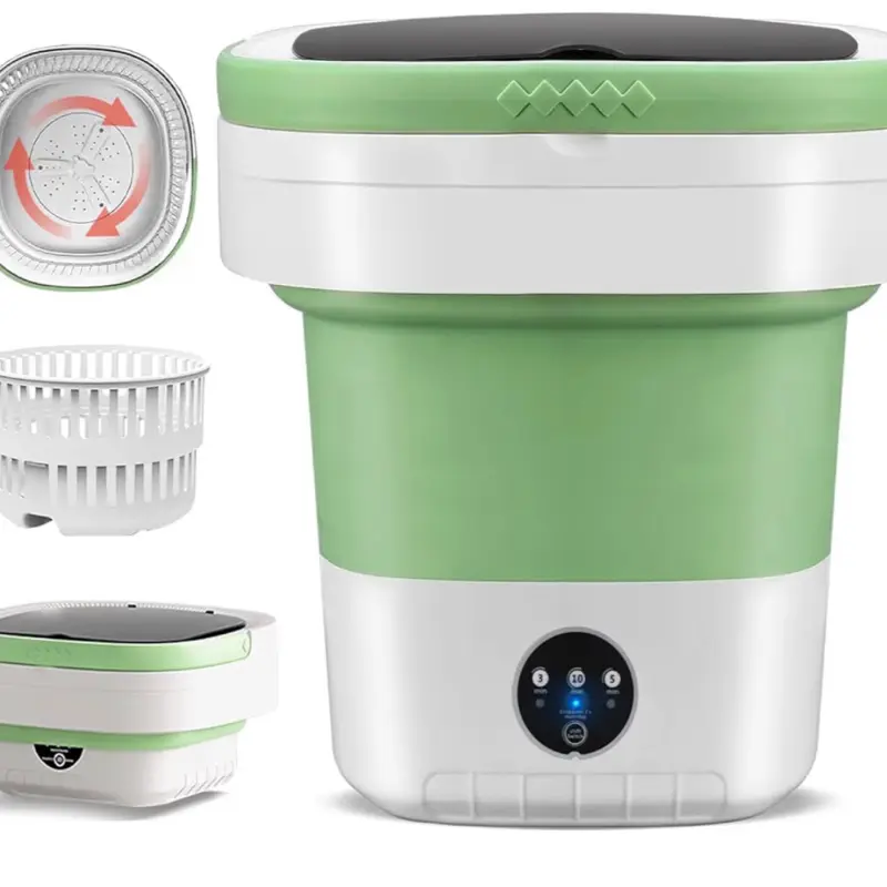 Portable Washing Machine 16L Mini Laundry Washer 3 Modes with Spin Basket Laundry Machine