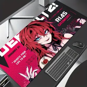 Fashion Anti-Slip Large Rubber Desk Pad, Pure Mouse Pad, Laptop Keyboard Protection Gaming Mouse Pad, Office Accessories