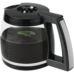 14-Cup Glass Coffee Carafe Replacement Compatible with Cuisinart Models DCC-3200P1, DCC- 3200, DCC-2200RC, Coffee Pot Replacement 14 Cup with Ergonomic Handle and Dripless Spout