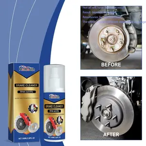 Homoth Automotive Brake Cleaner Effectively Removes Oil Stains from Vehicle Brake System Quick Powerful Drying