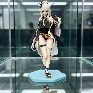 One Piece Arknights Shining Figure, Summer Swimwear Version with Wine Glass, Shining Collectible Statue, Collectible Figures, Arknights Anime Girl in Casual Outfit, With Summer Base and Detailed Design, Arknights Collectible for Fans & Display