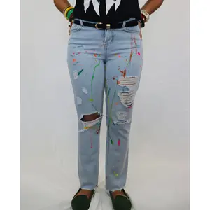 Alexander Boyce Painted jeans