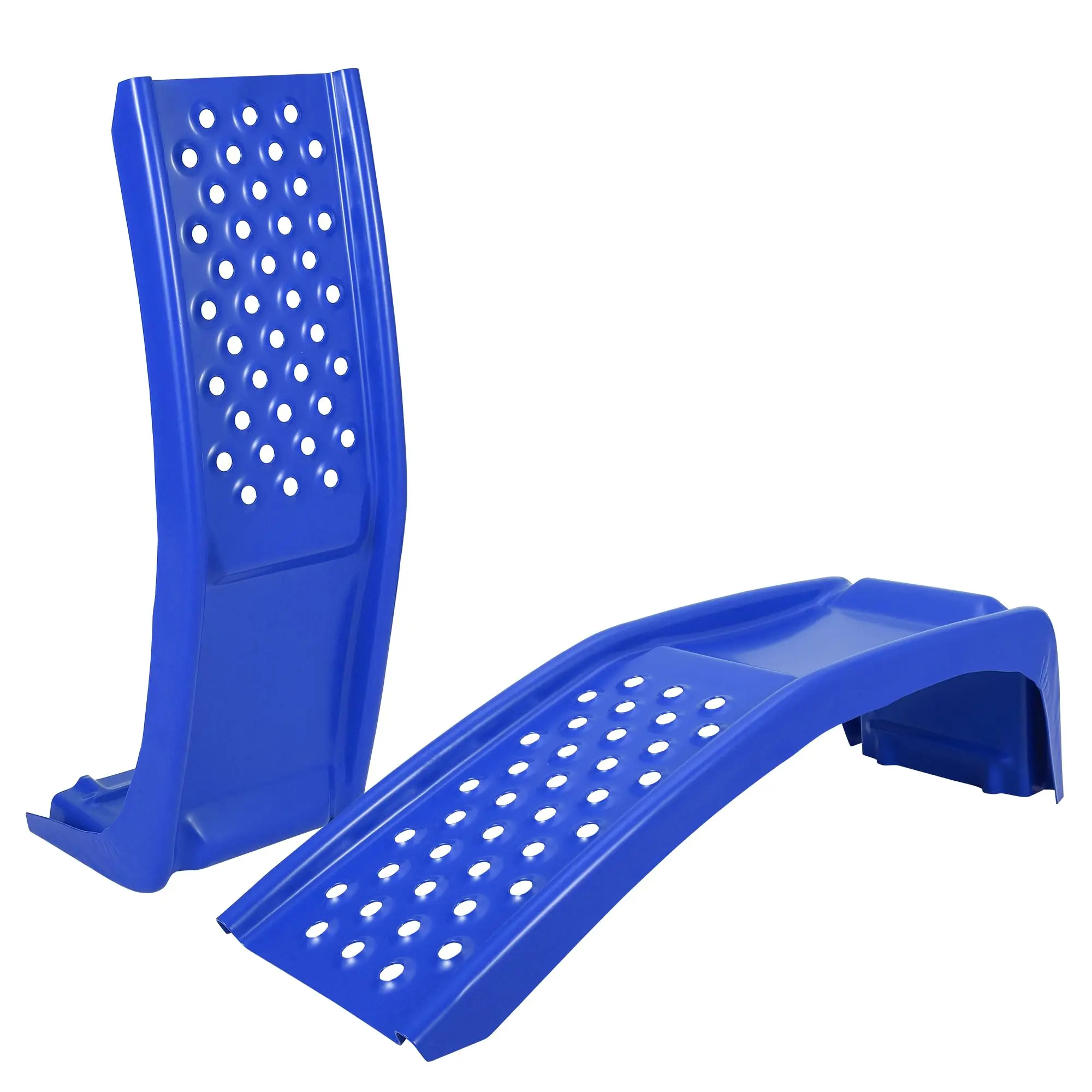 Garvee Heavy Duty Car Ramp Set - 8000 Lbs Capacity, Solid Steel Construction, Lifts Vehicles Up to 8 Inches, Ideal for Oil Changes and Car Repairs, Easy to Use for Home Garage Maintenance, Includes 2 Ramps
