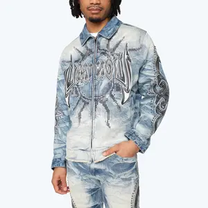 Luminous Denim Jacket - Lowell Blue