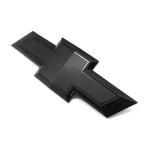 2019-2021 Chevrolet Silverado 1500 Bowtie Front Grille Emblm Badges Gloss black