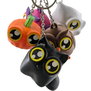 Halloween Kawaii Keychains - Perfect for Trick or Treating - Cute Keychains