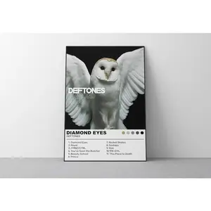 Diamond Eyes Deftones Album Cover Style Poster, Vintage Retro Rock Music Wall Art, Fan Gift