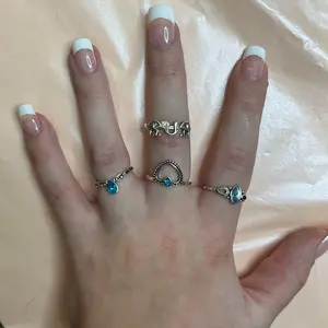 Silver Gem Ring
