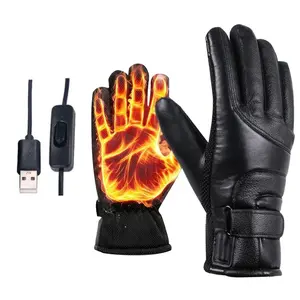 USB Heated Gloves for Winter – Waterproof, Touchscreen, Thermal Warming for Skiing, Snow & Outdoor Sports