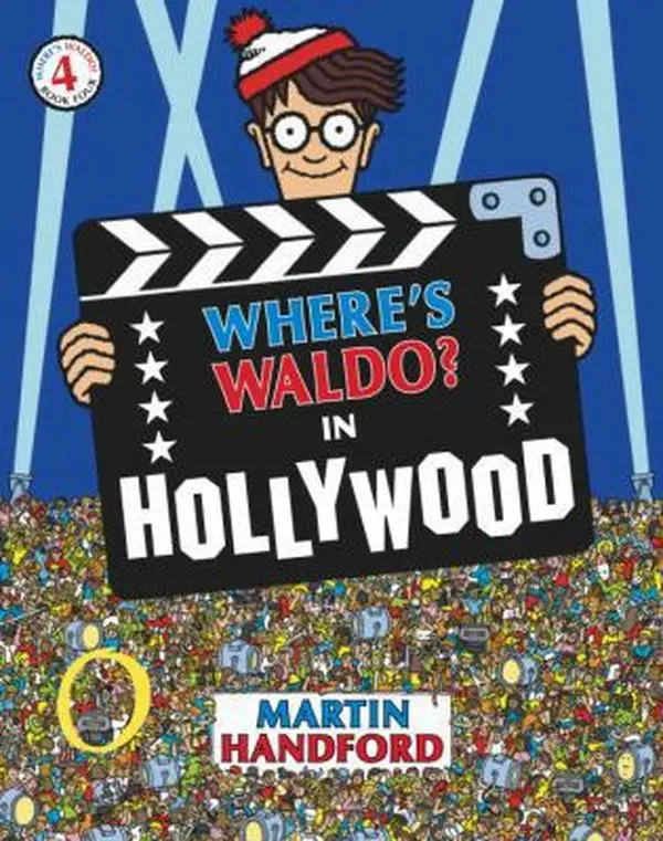 Used Literature Fiction Book - Where's Waldo? in Hollywood by Martin Handford (Paperback, English) - Reading Materials for Lights, Camera, Action & Epic War Film Themes