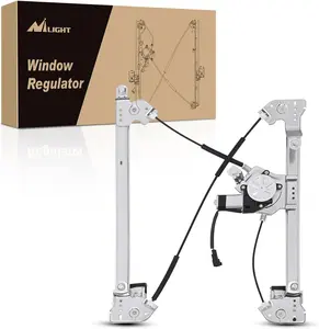 Nilight Front Passenger Side Power Window Regulator/Motor Compatible with Ford F150 2004 2005 2006 2007 2008(Standard/Crew Cab Only) Right Side 741-429, Copperwire, Plug&Play